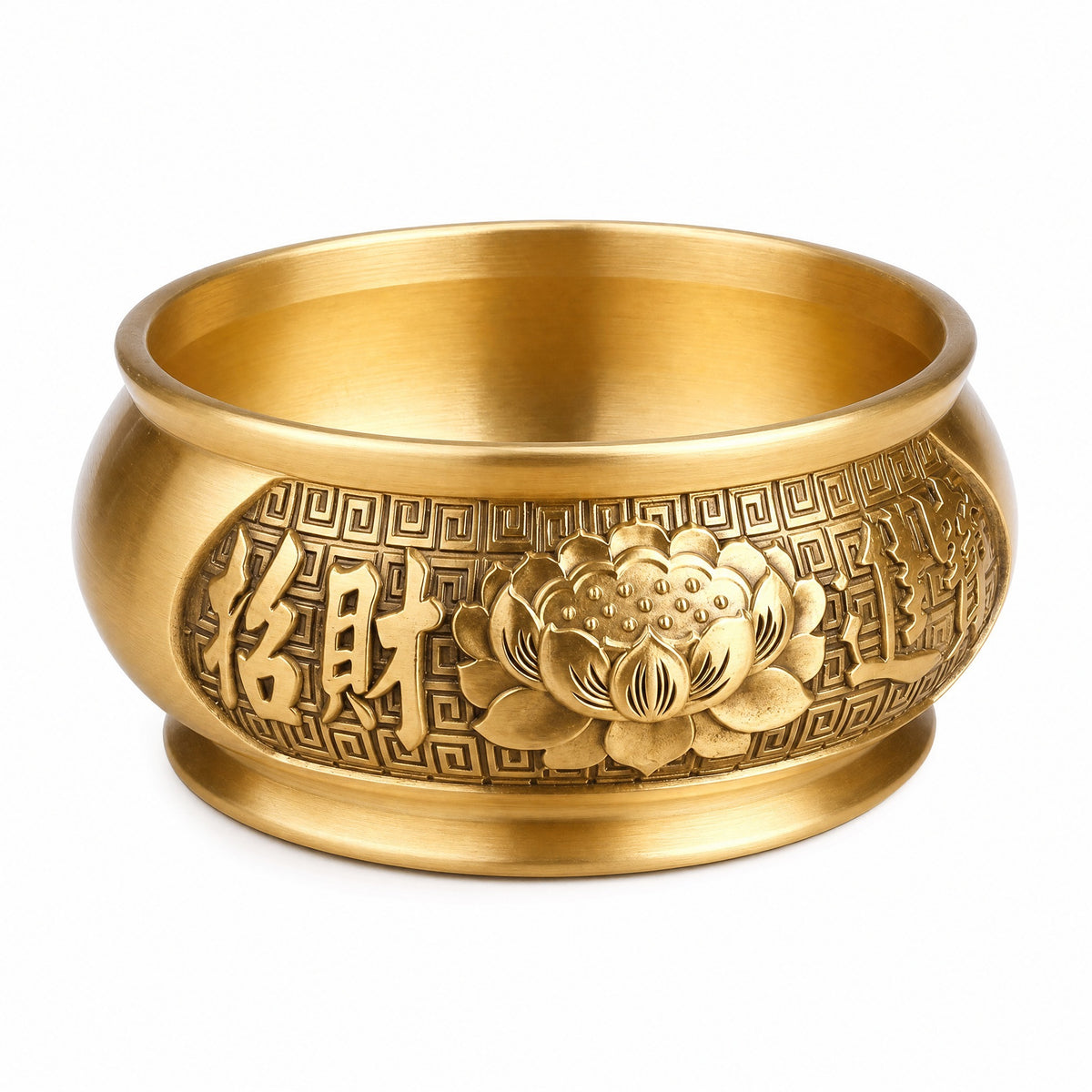 Lotus Brass Incense Burner