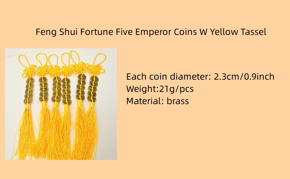 Five Emperors tassel silk knot detail