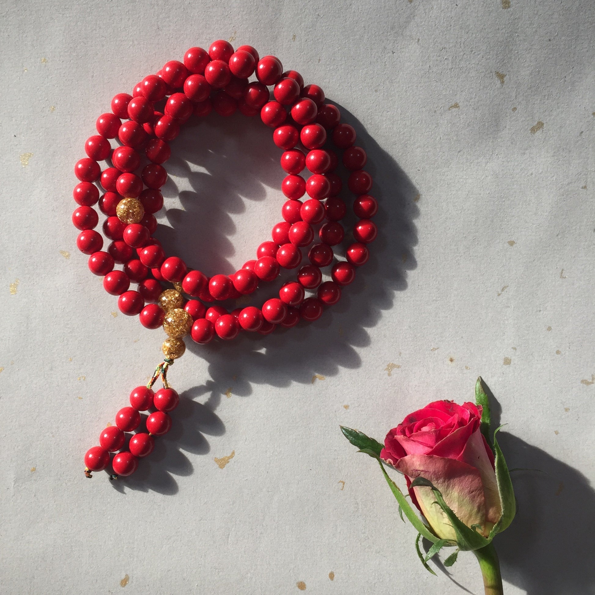 Cinnabar Mala premium ritual packaging