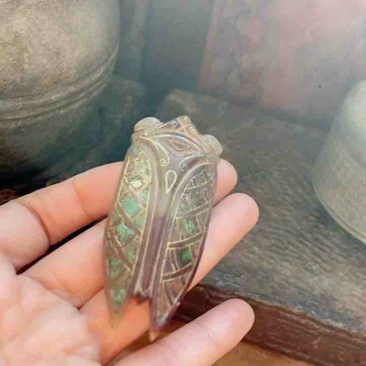 Jade cicada pendant video thumbnail